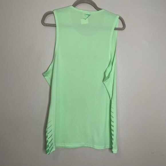 NWOT Gymshark Green Performance Training Tank Top Men Size Large - Picture 8 of 9